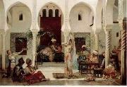 Arab or Arabic people and life. Orientalism oil paintings 143 unknow artist
